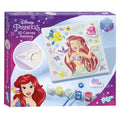 Einführung Disney Prinzessinnen-Bastelset, 3D-Leinwandbild, Prinzessinnenmalerei zum Selbermachen von Arielle