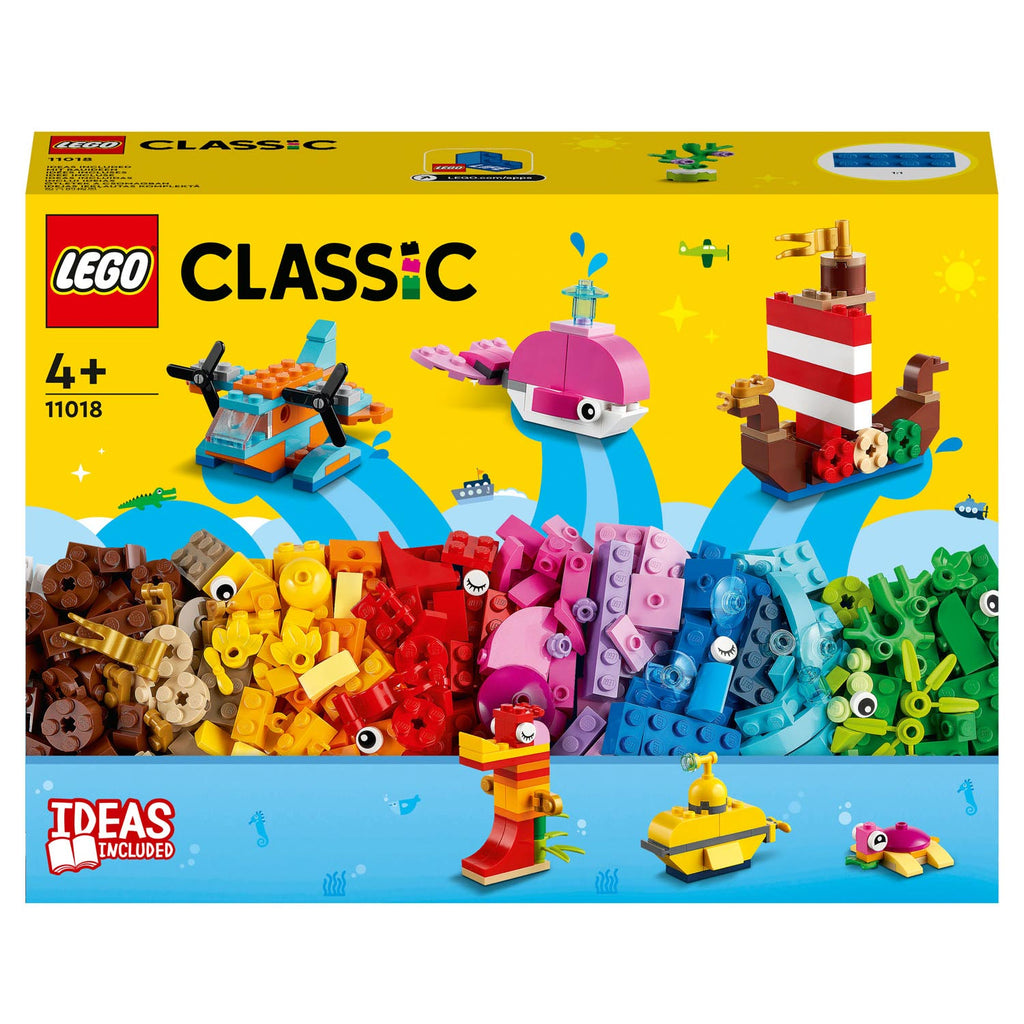 Lego classic - creatief zeeplezier constructiespeelgoed (11018)