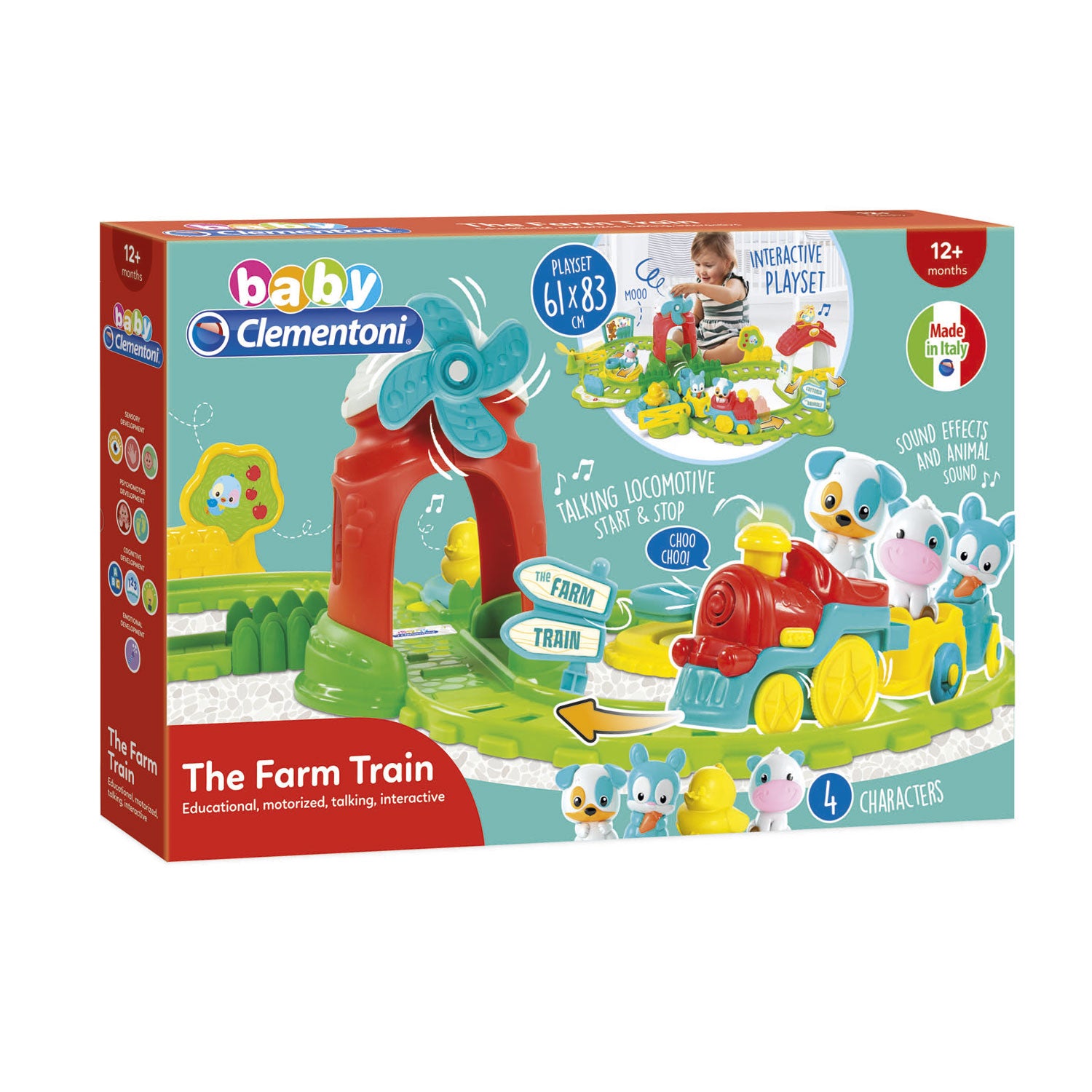 Clementoni Baby-Eisenbahnset