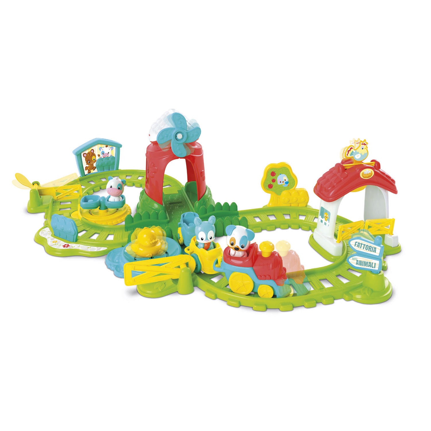 Clementoni Baby-Eisenbahnset
