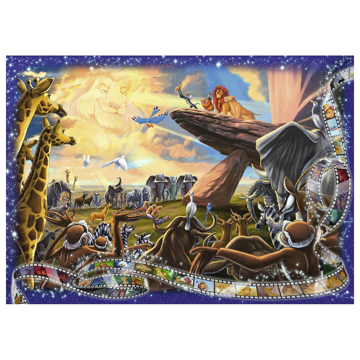 Ravensburger Sammleredition Der König der Löwen, 1000 Stück.