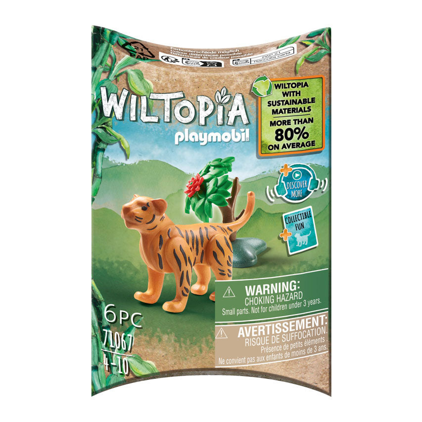Playmobil wiltopia baby tijger. 7x12 cm