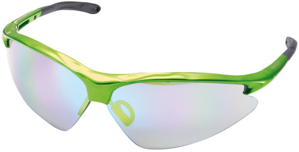 Ked Fahrradbrille JackaI neongrün (mehrfarbig grün-verspiegelt)