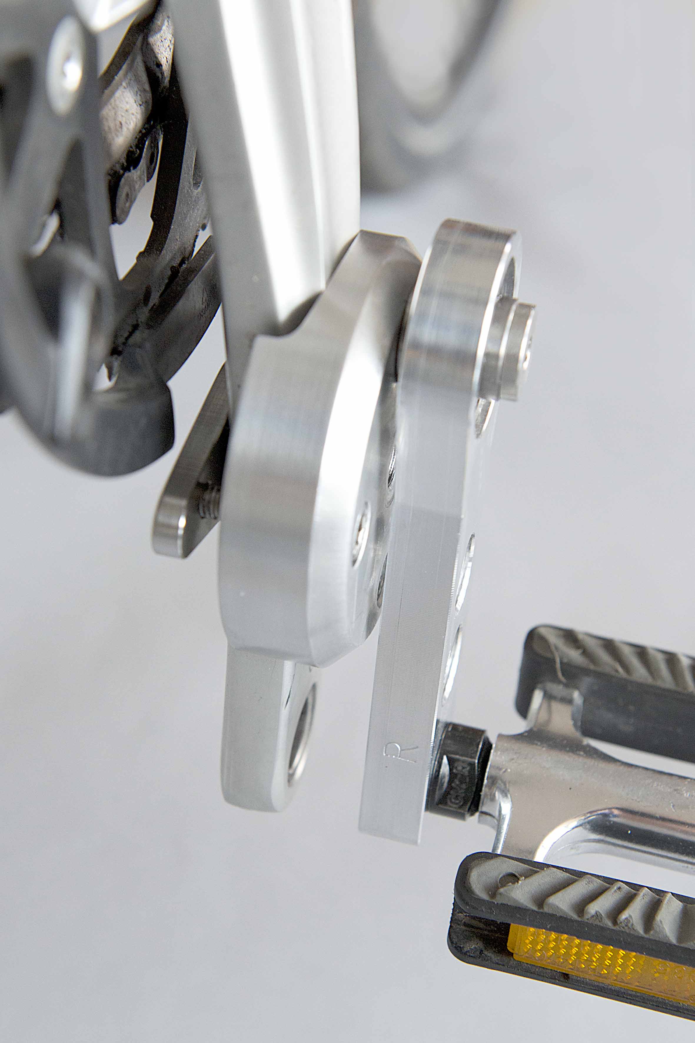 Fom Alu Rom Pedal Exzentrische Kurbel