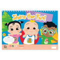 CoComelon Kleurplaten met Stencil en Stickervel