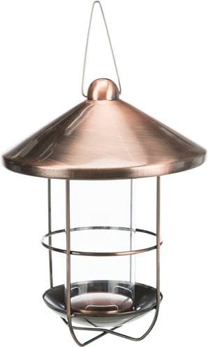 Trixie Lebensmittelspender mit schützendem Metallbecher aus Fergitter