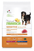 Natural Trainer Hundefutter für ausgewachsene Hunde, mittelgroß/maximal, empfindlich, lamm, glutenfrei