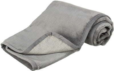 Trixie Hundedecke Levy Plush grau