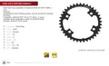 Stronglight kettenblatt ct2 chain ring strongl.ct2 4a 34t 110mm duraace9000
