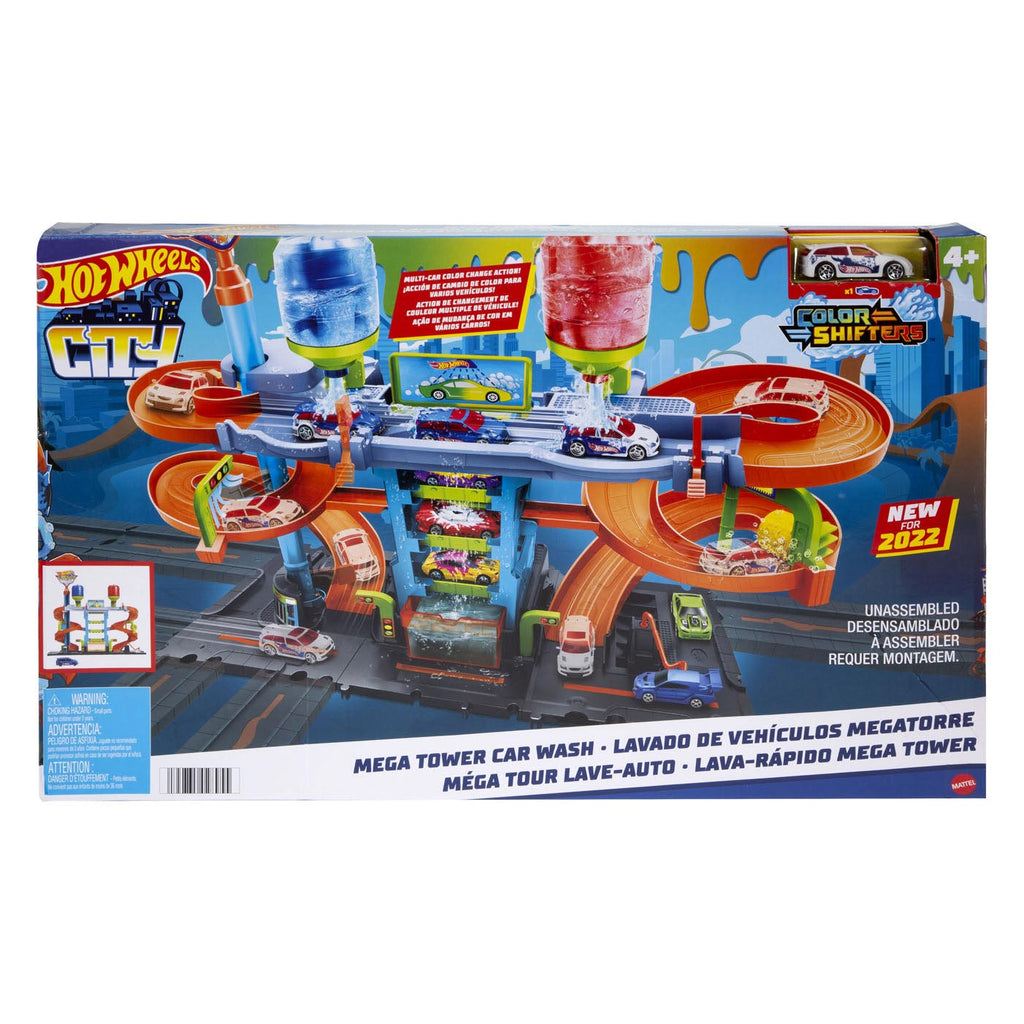 Hot Wheels City Mega Tower Autowaschanlage