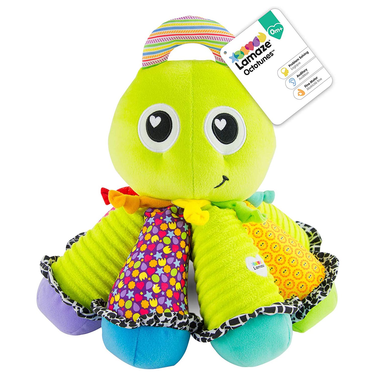 Lamaze octotunes - knuffel met muziek - spelen en ontdekken