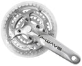M-wave crankset 22 32 42t 170mm 7-8 speed met kettingrand zilver