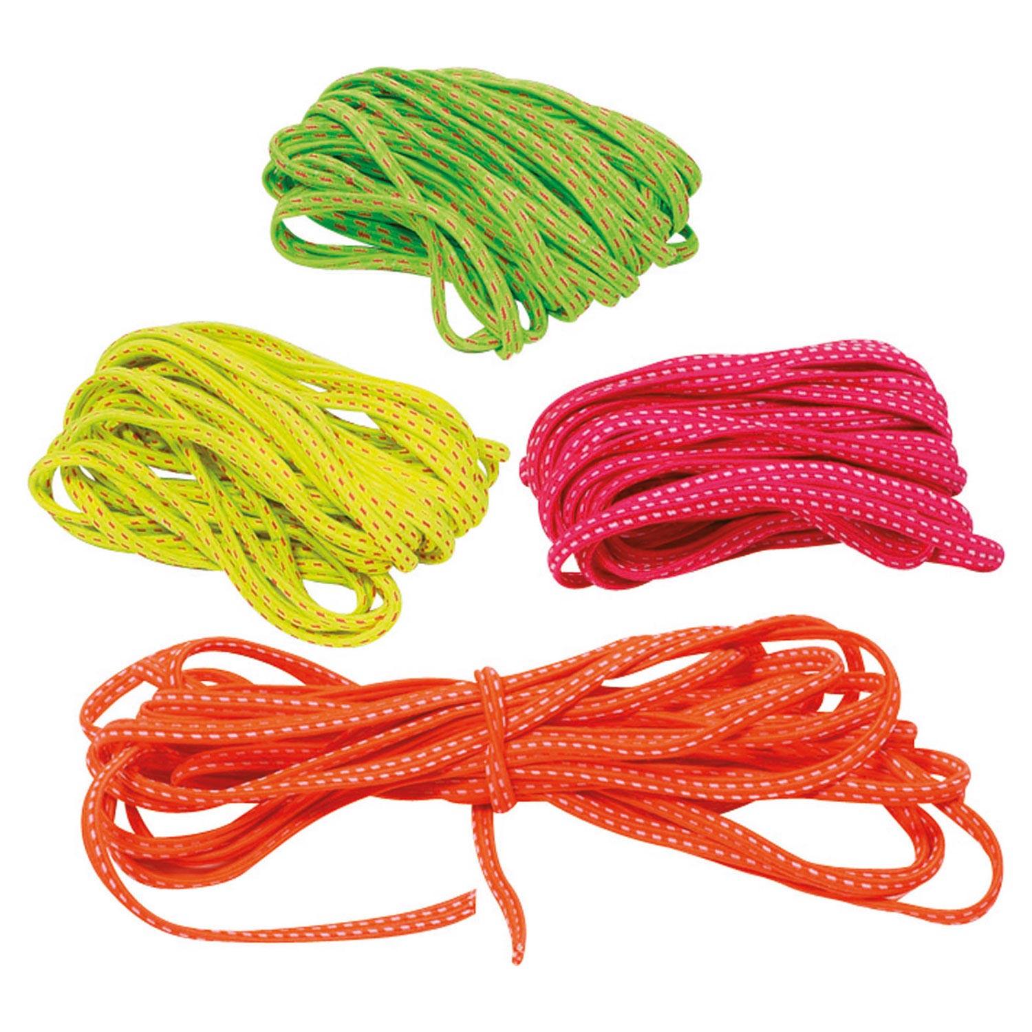 Chinees springtouw. 4 kleuren. 500 cm. 4