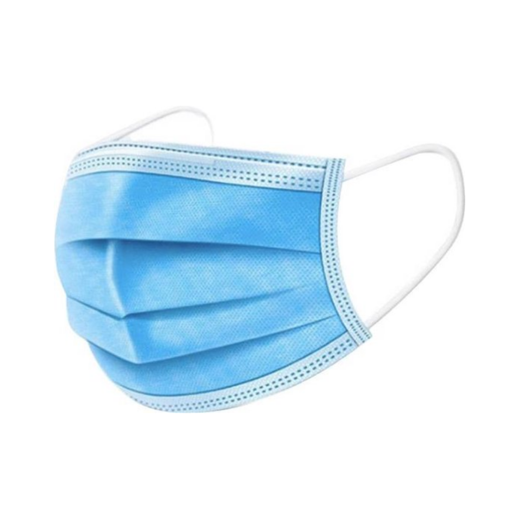 Einweg 3 Schichten von Mundmaskenmasken. pro 50 Stücke