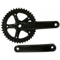 Hzb Crankset kettingwiel aluminium 42t 1 8 + 3 32 170 mm -1 mm zwart