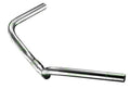 Ergotec AL-144 Sterior Biegung 595 x 66 mm Ø25,4 mm Aluminium Silber