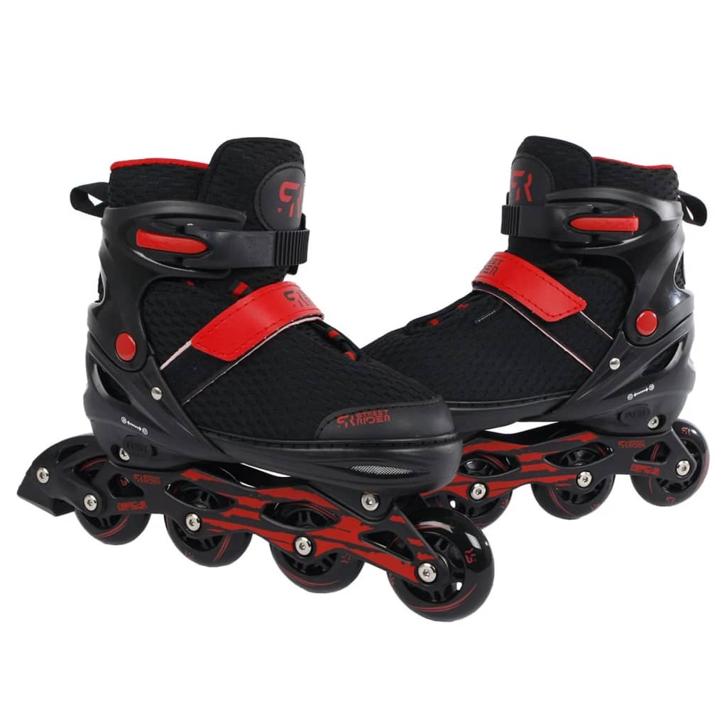 Street Rider Inline-Skates, Schwarz, Größe 28-32