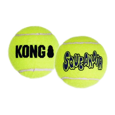 Kong Squeakair Tennisball gelb mit Quietscher