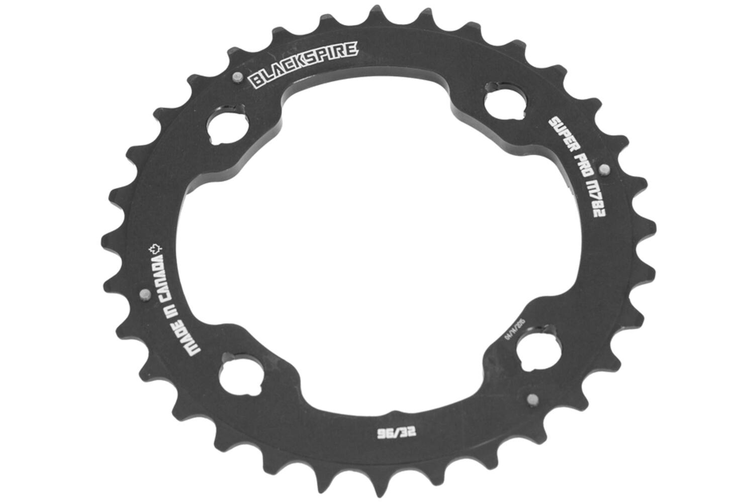Kettenoberteil MTB Super Pro 96/32 Schwarz