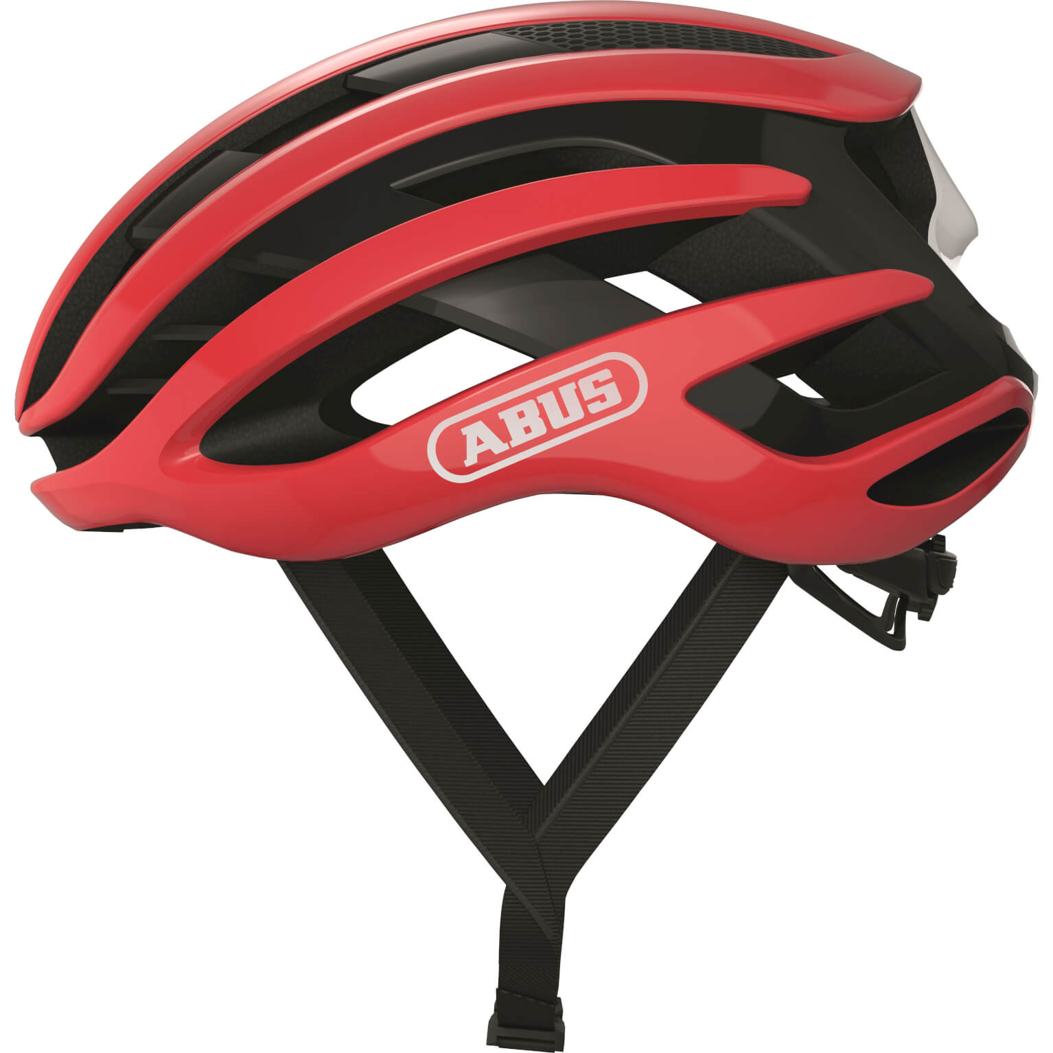 Abus Helm AirBreaker blaze Rot L 59-61cm