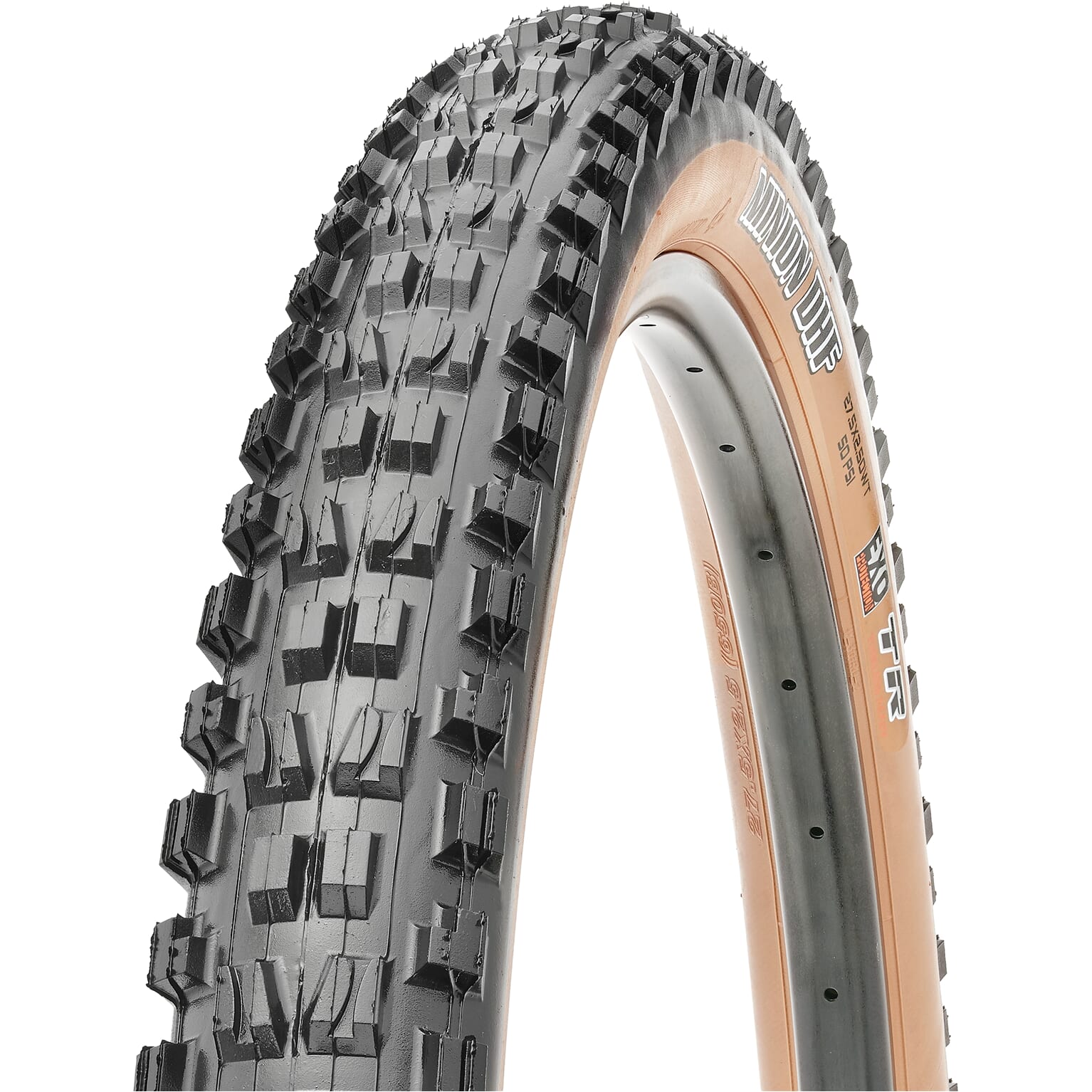 Maxxis buitenband Minion DHF 3C EXO TR Tanwall 27.5 x 2.30 vouw