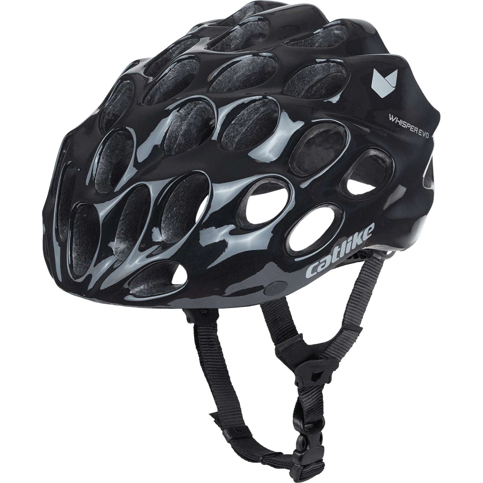 Catlike Rennhelm Whisper Evo, Größe L (58–61 cm), schwarz matt