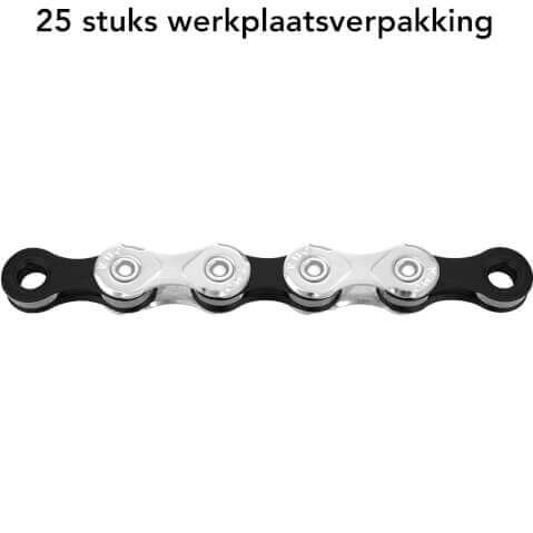 KMC X12 Fietsketting 126 schakels Zilver Zwart 5.2mm
