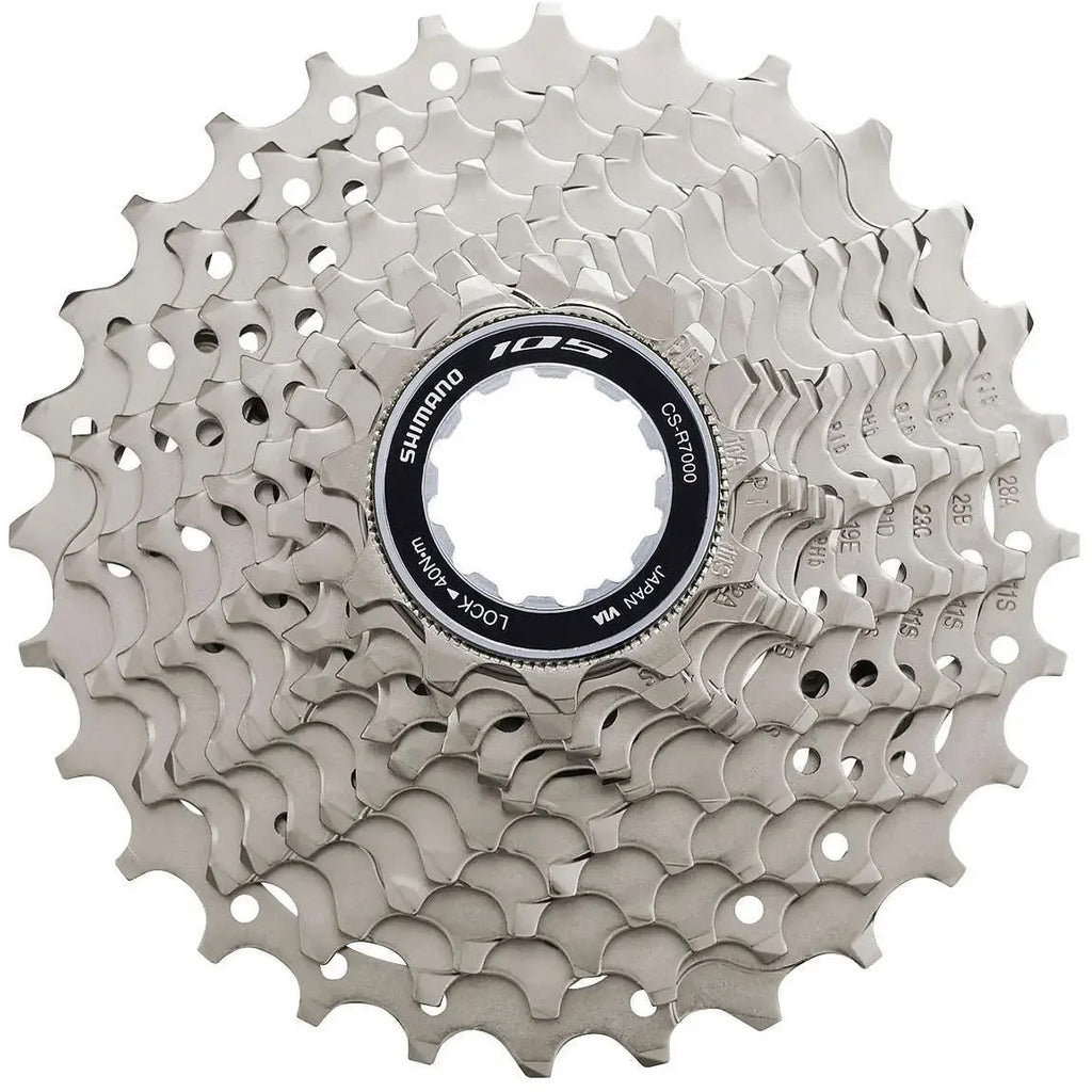 Shimano Kassette 11-fach 11-28 Zähne 105 R7000 Silber OEM
