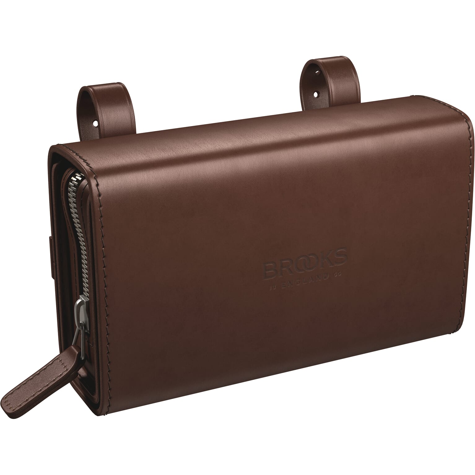 Brooks Satchel-Tasche, D-förmig, braun