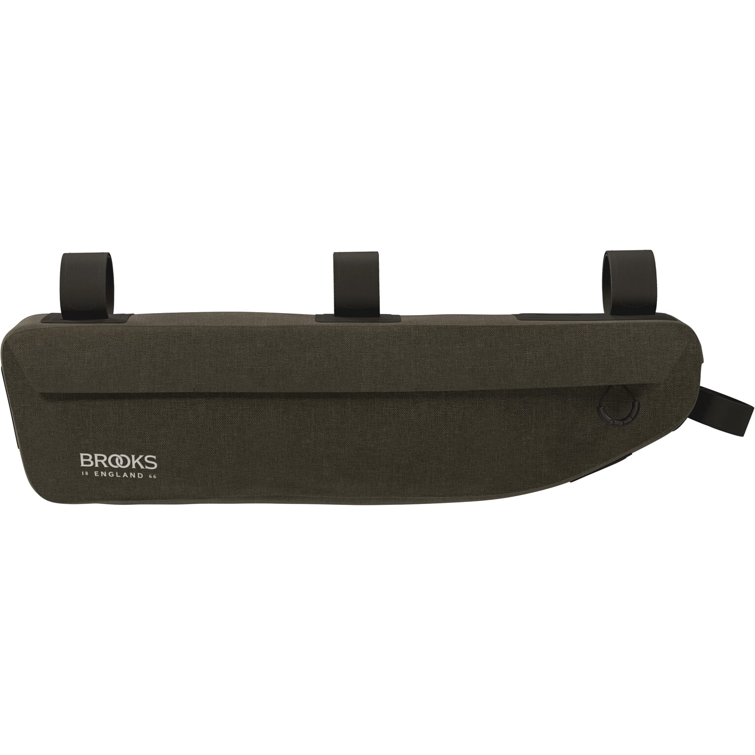 Brooks scape frame bag (3l) - mud green