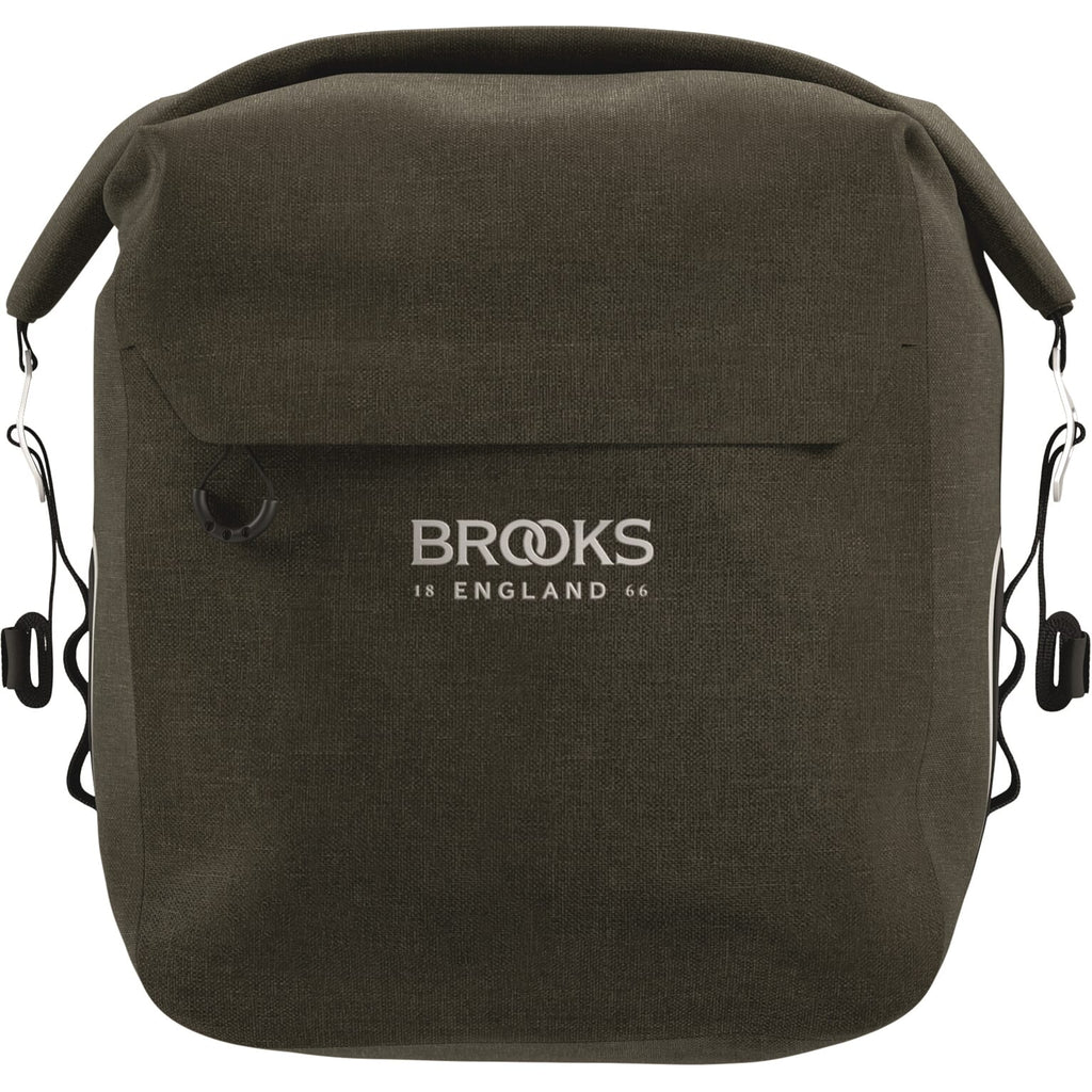 Brooks scape pannier - small (10-13l) - mud green
