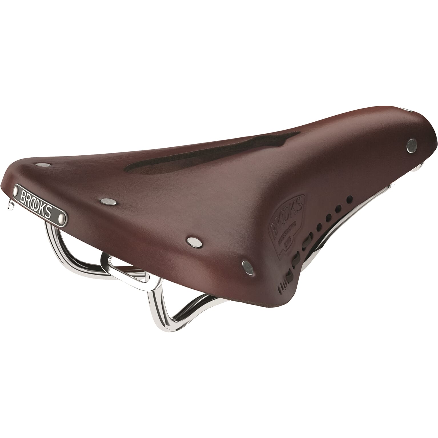 Brooks b17 short carved - antic brown