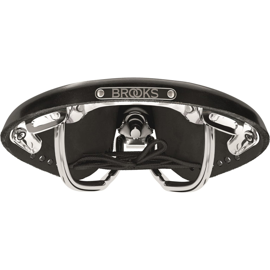 Brooks b17 short carved - black