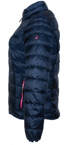 Alvivo Outdoor Jacket Helsinki Damen Nylon/Daunen Marineblau Größe XS
