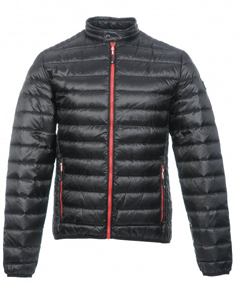 Alvivo Outdoorjas Workuta heren nylon zwart rood maat XS