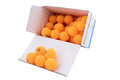 Angel sports TT ballen 3 ster competitie 40 mm 48 stuks oranje
