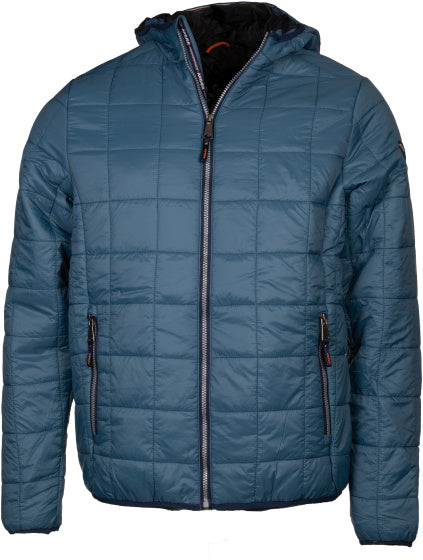 Arbaer Aaron Padded Jacket Heren Jeansblauw Maat 3XL