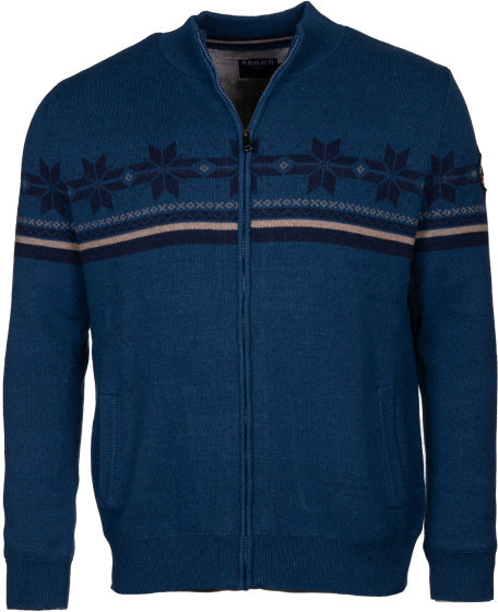 Arbaer Antonio Norwegian vest heren blauw maat 3XL