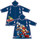 Arditex Regenjas Avengers junior PVC donkerblauw maat 4 jaar