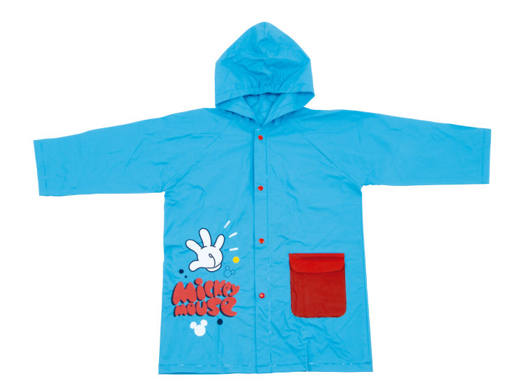 Arditex Regenmantel Mickey „Heute ist der Tag“ Junior PVC hellblau Größe 6 Jahre