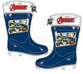 Arditex Regenlaarzen Avengers junior PVC donkerblauw maat 26