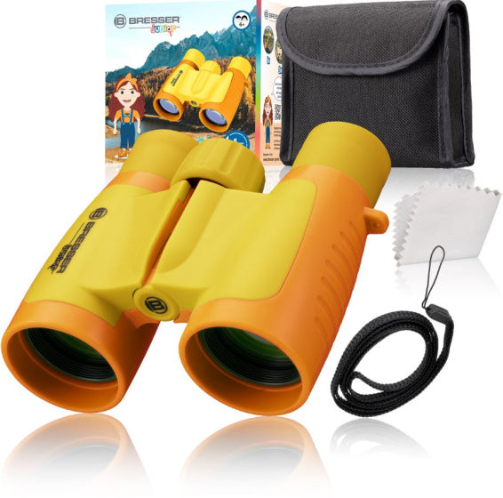verrekijker junior 10,5 cm rubber oranje