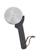 Cozze Pizzasnijder met softgrip 10 cm RVS zwart zilver