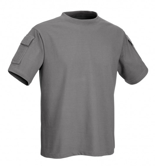 Defcon 5 Outdoor Shirt Tactical Short Men Baumwolle Grau Größe S