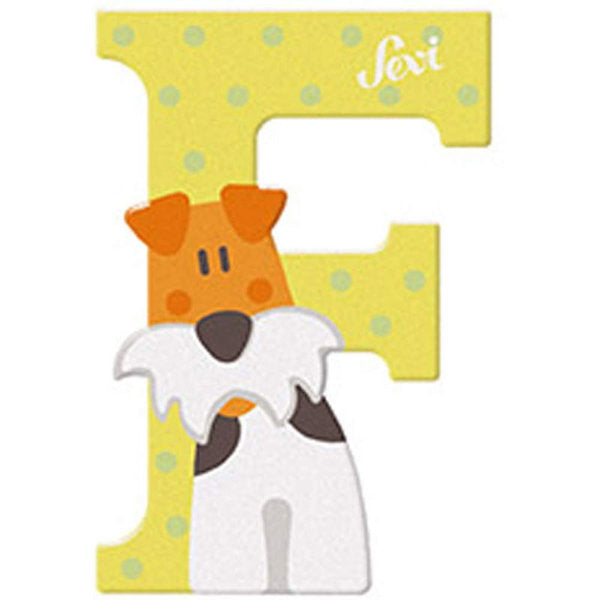 Sevi letter f fox terrier: 10 cm (83006)