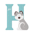 Sevi letter h husky: 10 cm (83008)