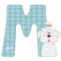 Sevi letter m maltese: 10 cm (83013)
