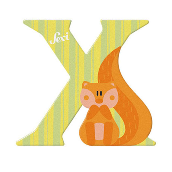 Sevi letter x xero: 10 cm (83024)