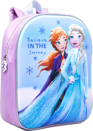 Disney Frozen Rucksack 3D Junior 8 Liter Hellblau/Lila