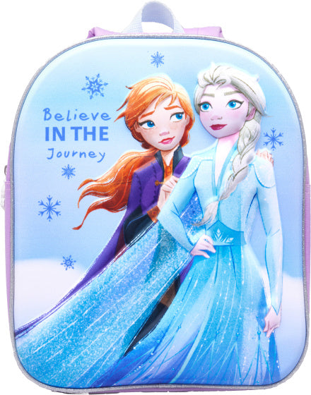 Disney Frozen Rucksack 3D Junior 8 Liter Hellblau/Lila